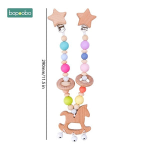 Baby Wooden Mobile Silicone Bead