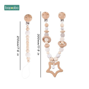 Baby Wooden Mobile Silicone Bead