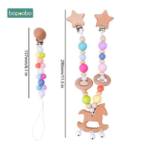 Baby Wooden Mobile Silicone Bead