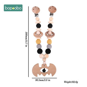 Baby Wooden Mobile Silicone Bead