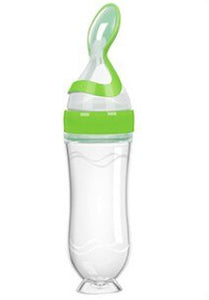 Silicone Food Dispensing Spoon- chappynappy.com