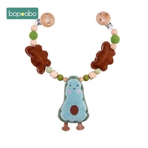 Baby Wooden Mobile Silicone Bead