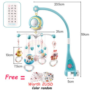 Baby Crib Mobiles Rattles