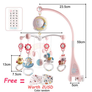 Baby Crib Mobiles Rattles